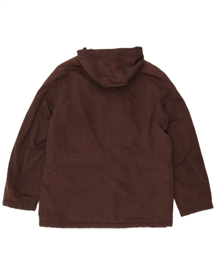 Napapijri Ανδρικό κουκούλα Utility Jacket UK 40 Large Brown Polyester