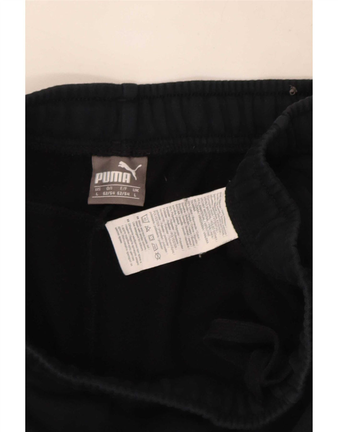 Ανδρική φόρμα Puma Παντελόνι Joggers Μεγάλο Μαύρο Βαμβακερό