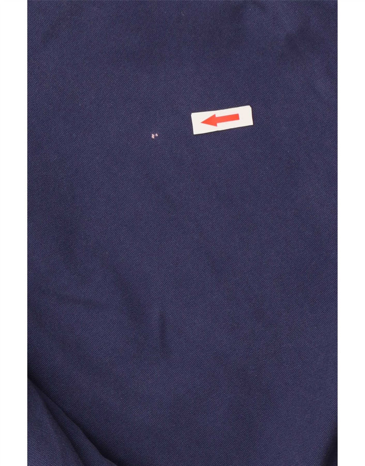 Crew Clothing Ανδρικό πουλόβερ Πουκάμισο μεγάλο navy μπλε βαμβακερό