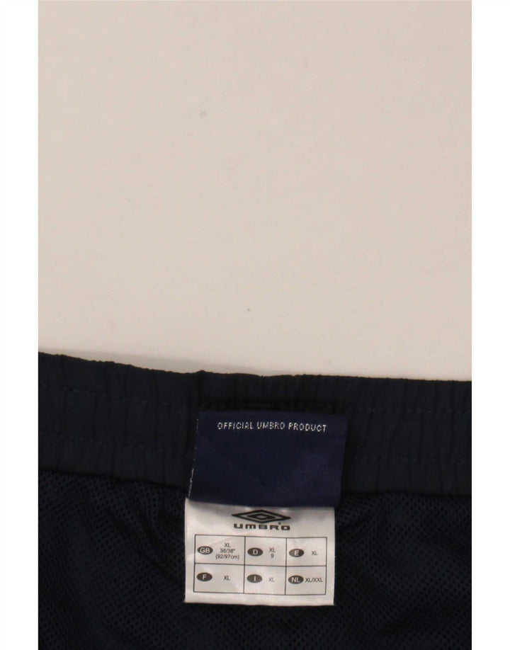 Ανδρικό γραφικό βερμούδα αθλητικό σορτς Umbro XL Navy Blue Polyester
