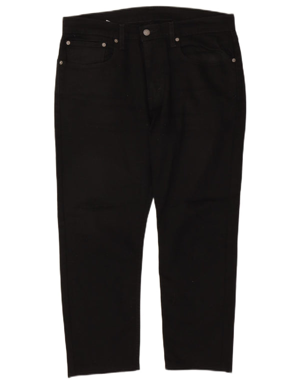 Levi's Mens 512 Slim Tapered Jeans W34 L25 Μαύρο βαμβακερό