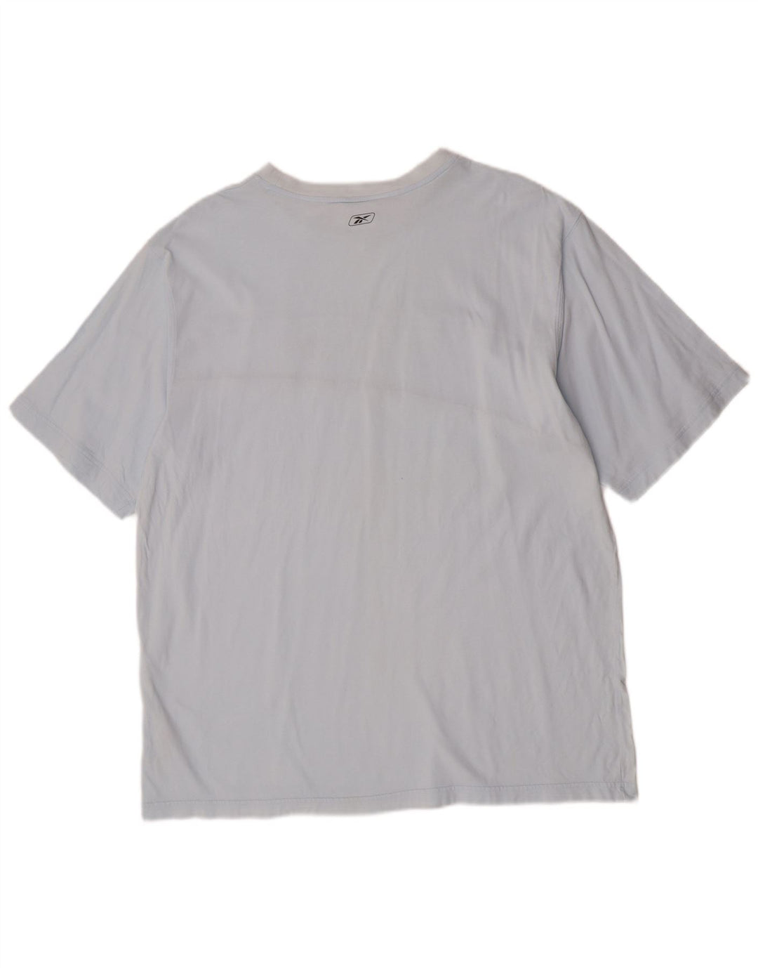 Ανδρικό γραφικό T-Shirt Reebok Top 2XL Μπλε βαμβακερό