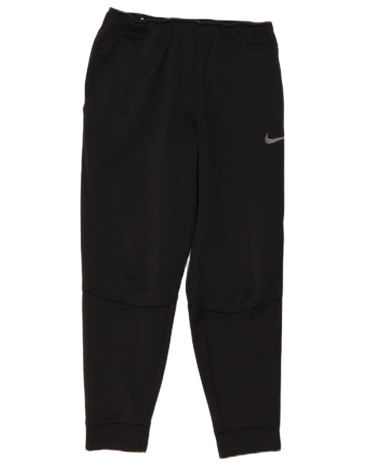 Γυναικεία φόρμα Nike Dri Fit Παντελόνια Joggers Μικρό μαύρο πολυεστέρα