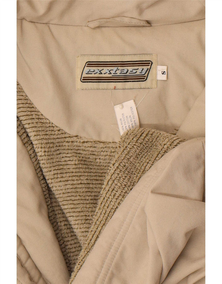 Ανδρικό τζάκετ Exxtasy UK 36 Small Beige Nylon