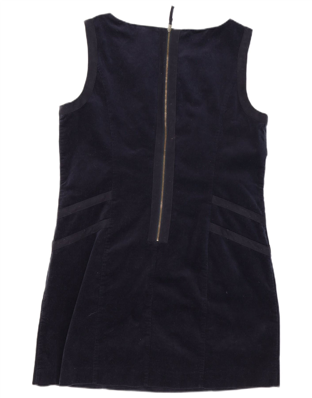 Γυναικείο κοτλέ φόρεμα LAURA ASHLEY UK 16 Large Navy Blue