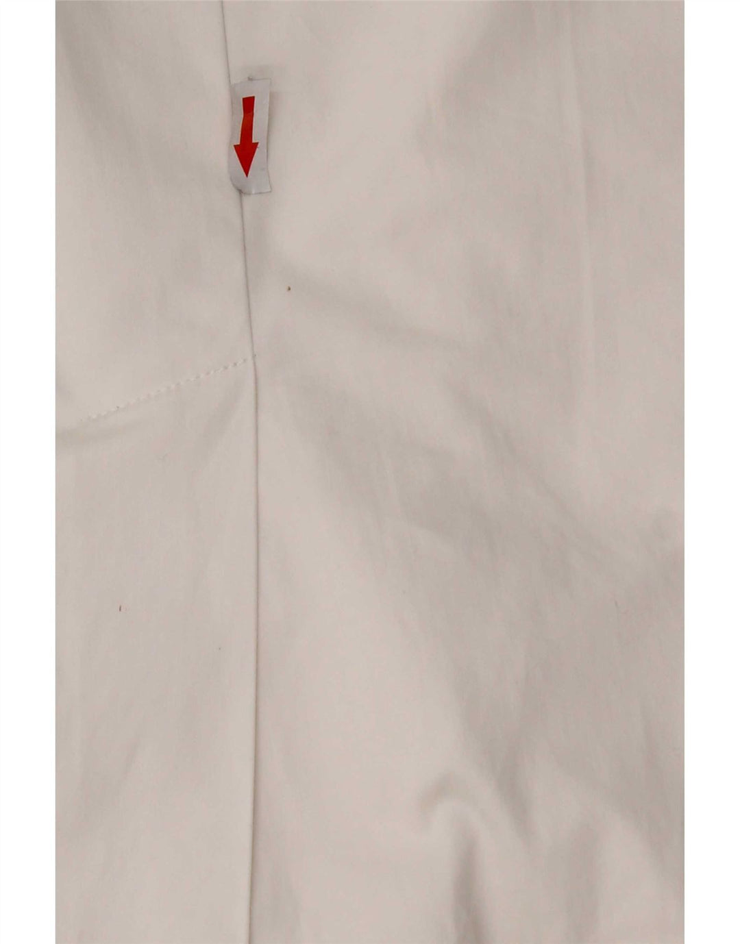 Marks & Spencer Γυναικεία ίσια φούστα UK 12 Medium W30 Λευκή Βαμβακερή
