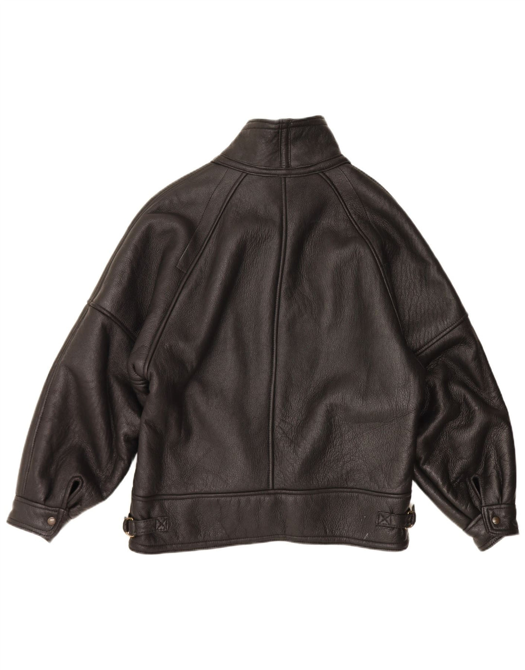 Vintage Ανδρικό Shearling Jacket IT 54 2XL Black Shearling