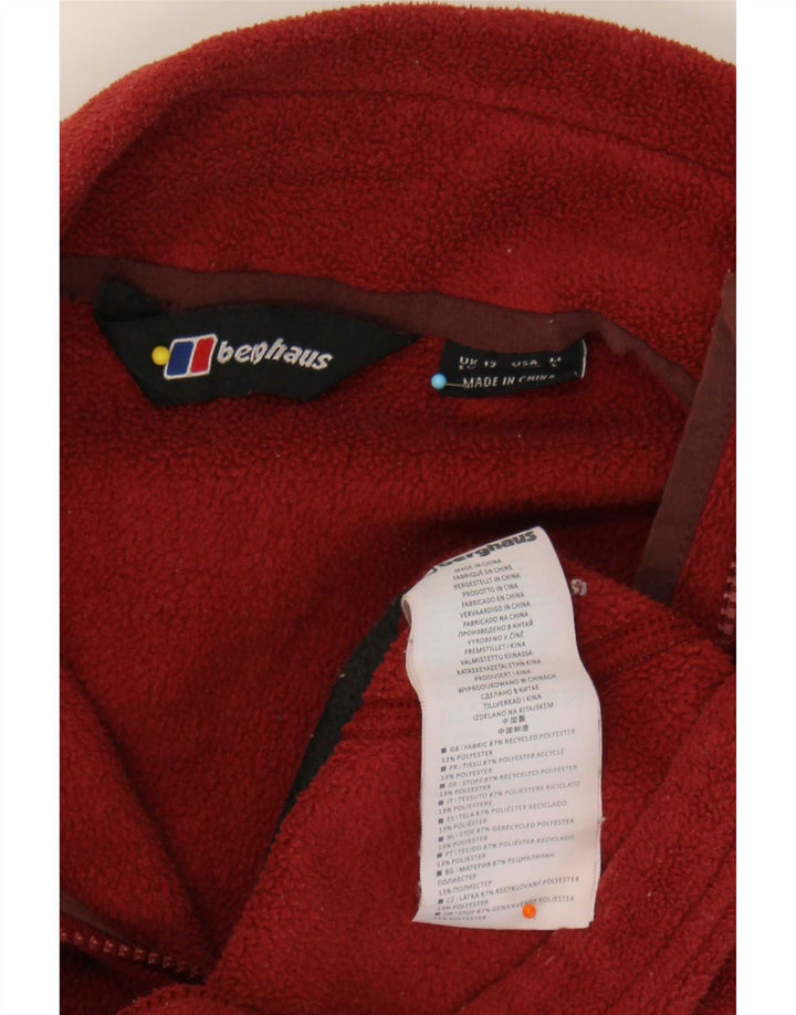 Berghaus Γυναικείο μπουφάν Fleece UK 12 Medium Burgundy Polyester