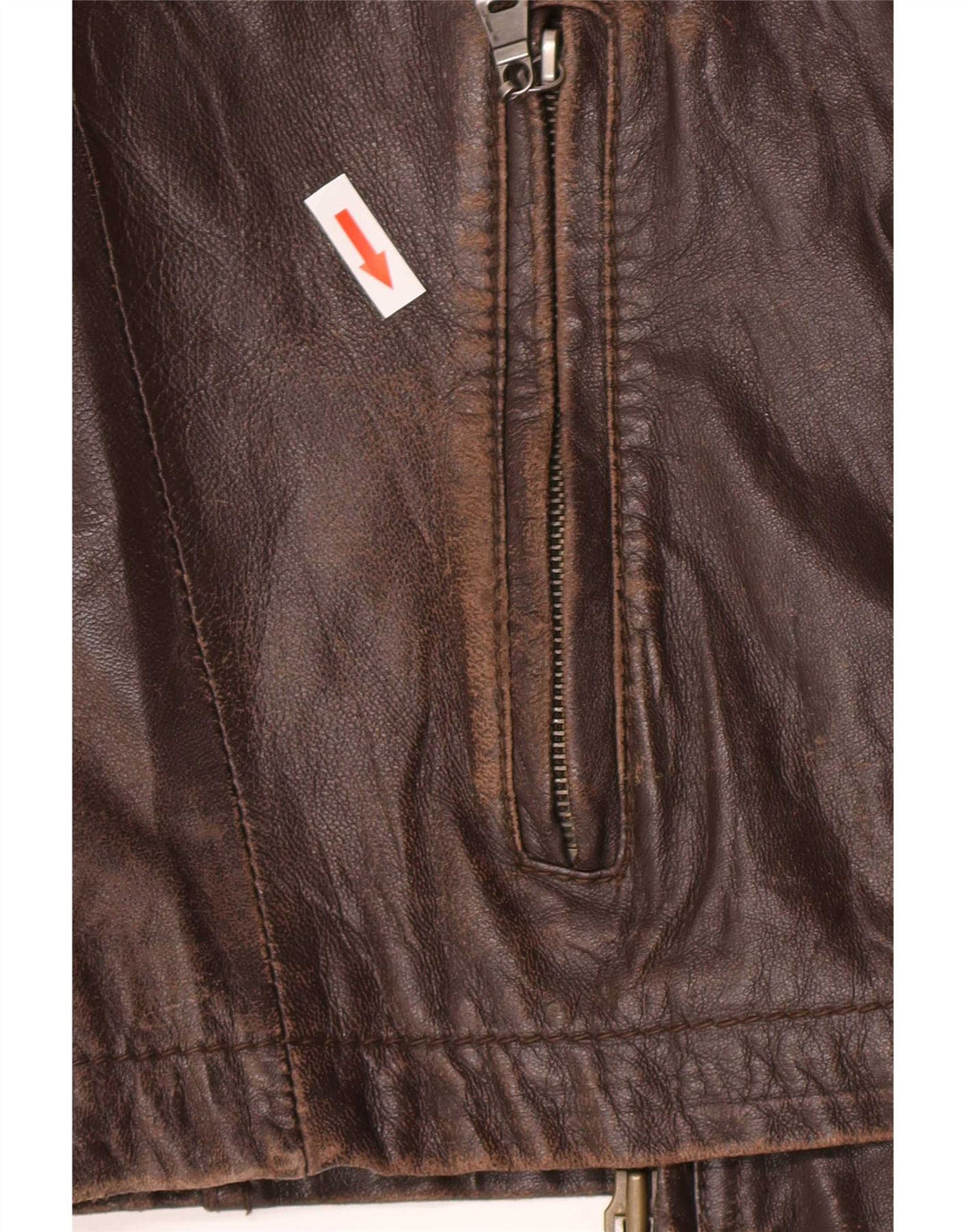 Σε Extenso Ανδρικό Δερμάτινο Μπουφάν UK 40 Large Brown