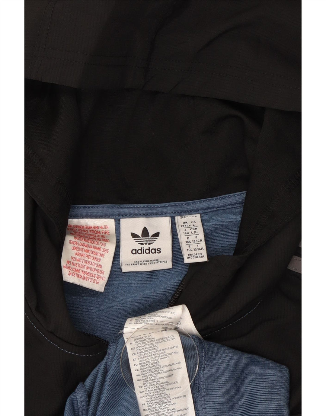 Adidas Boys αθλητική φόρμα 13-14 ετών Μπλε πολυεστέρας