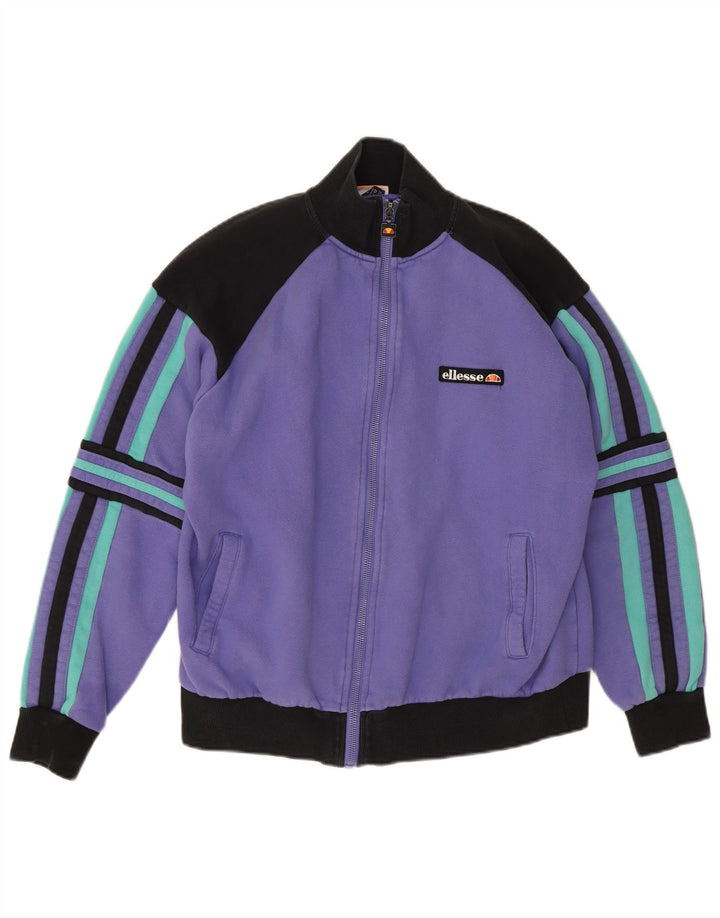 Ellesse Γυναικεία αθλητική φόρμα Top Jacket UK 12 Medium Purple Colourblock