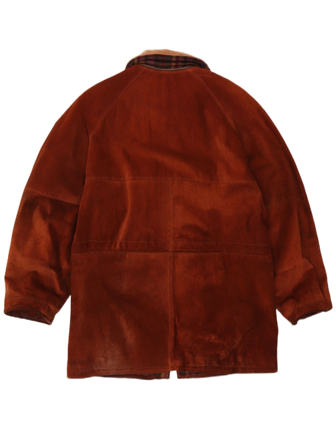 Vintage Ανδρικό Suede Jacket IT 54 2XL Καφέ Δερμάτινο