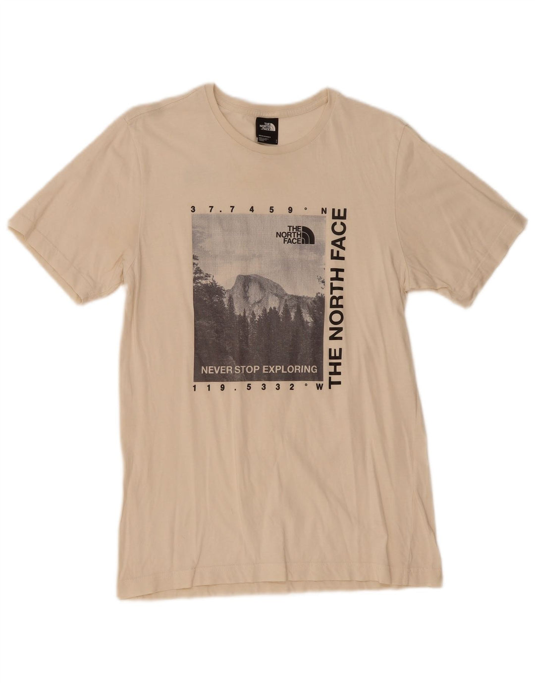 Ανδρικό γραφικό T-Shirt North Face Top Small White