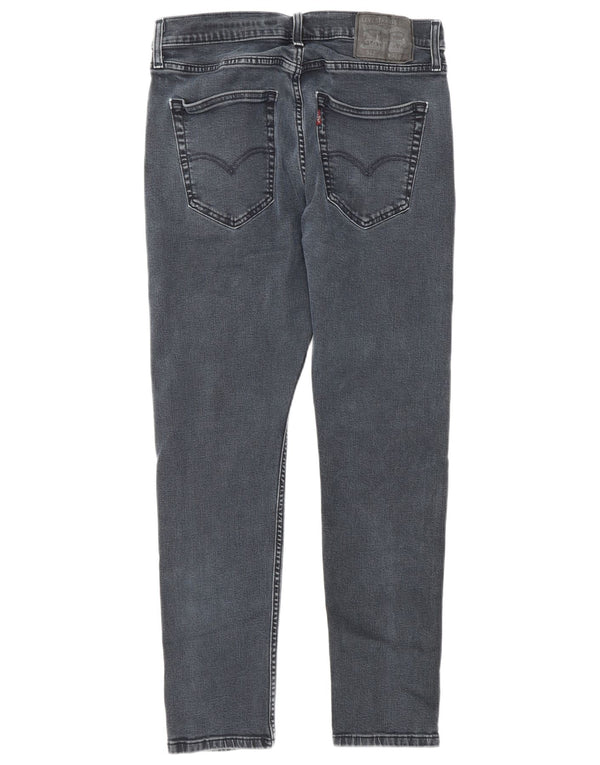Levi's Mens 512 Slim Tapered Jeans W33 L30 Navy Blue Cotton
