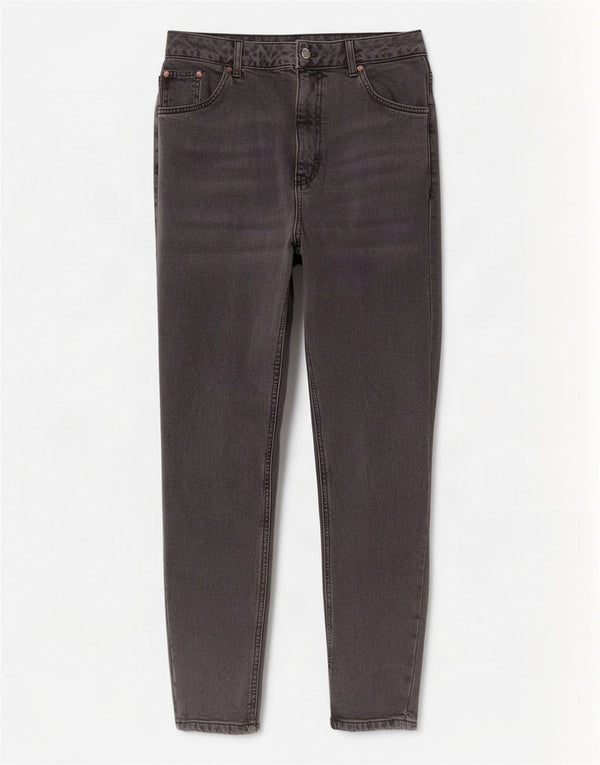 Topshop Γυναικείο Slim Jeans UK 18 XL W36 L28 Γκρι βαμβακερό