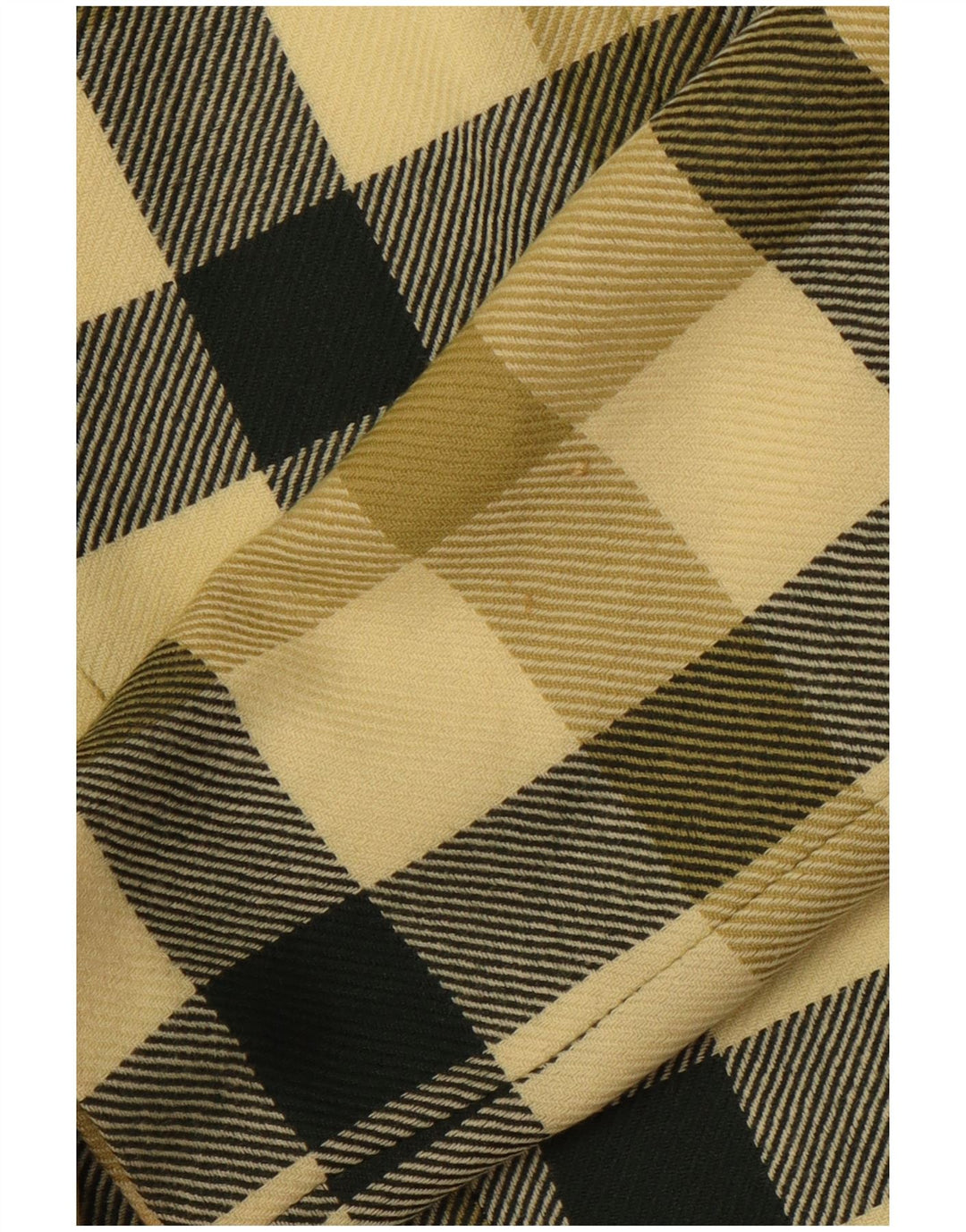 MONDI Γυναικείο μπουφάν σακάκι με 3 κουμπιά EU 34 XS Yellow Check New Wool