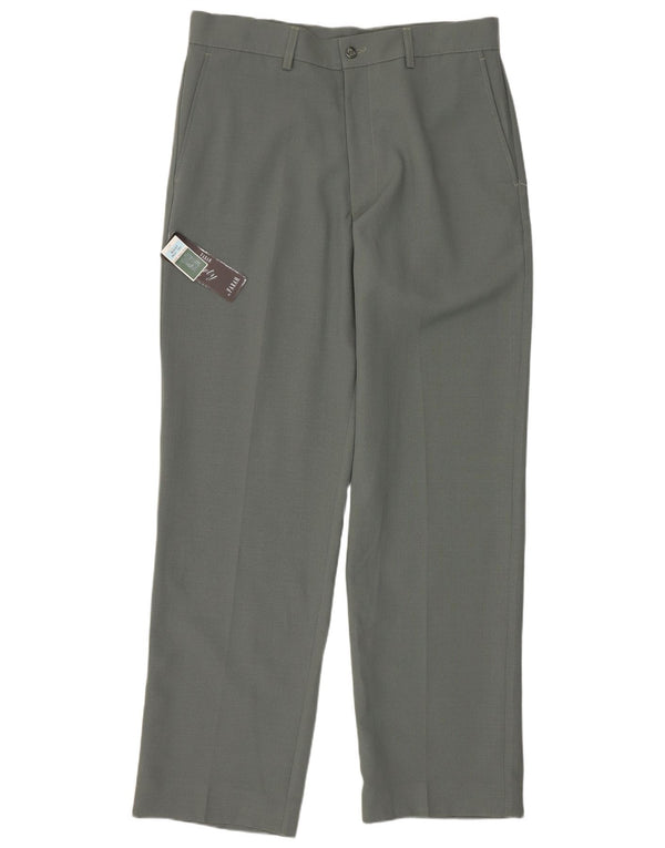Farah Γυναικείο ίσιο casual παντελόνι W34 L31 Πράσινο Πολυεστέρας