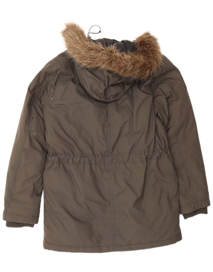 Ανδρικό μπουφάν Parka με κουκούλα Esprit UK 38 Medium Grey