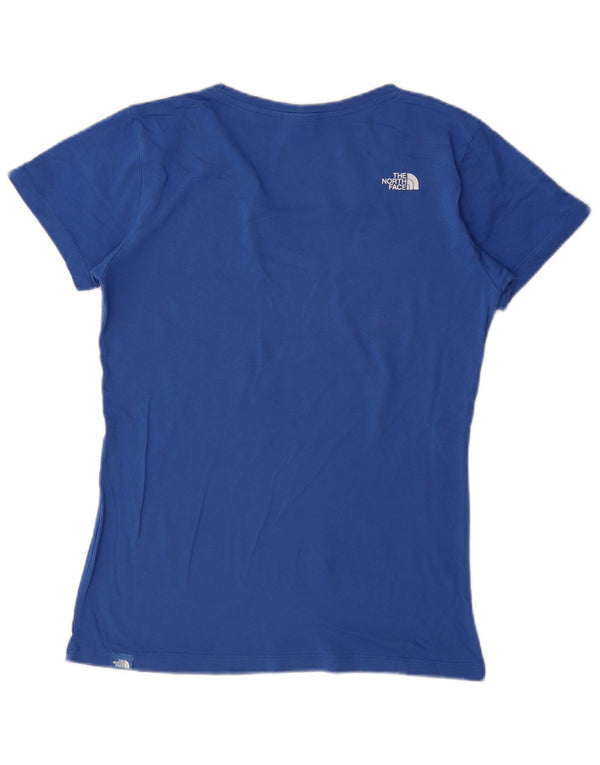 The North Face Γυναικείο γραφικό T-Shirt Top UK 14 Medium Blue