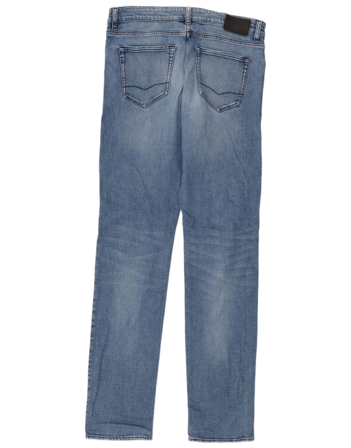 Ανδρικό τζιν Hugo Boss Slim W34 L36 Μπλε βαμβακερό