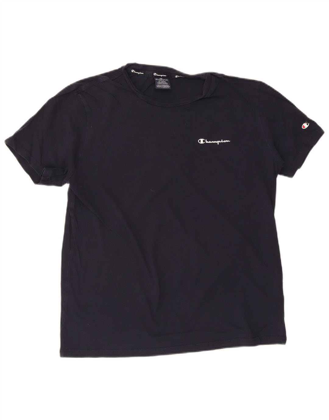 Ανδρικό T-Shirt CHAMPION Top Large Navy Blue από βαμβάκι