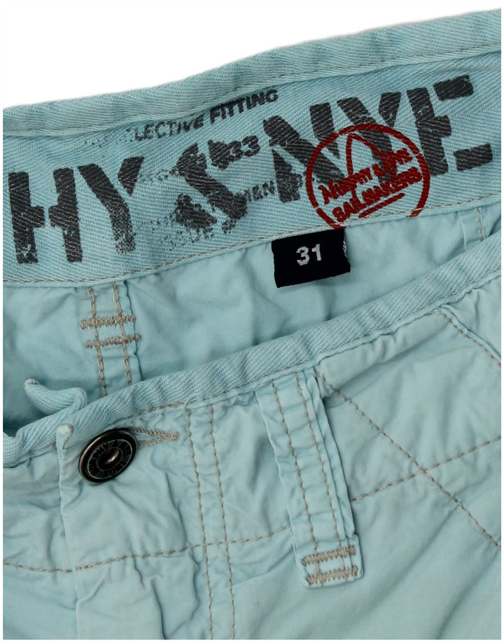 Murphy & Nye Mens Sailmakers Casual σορτς W31 Μεσαίο μπλε βαμβακερό