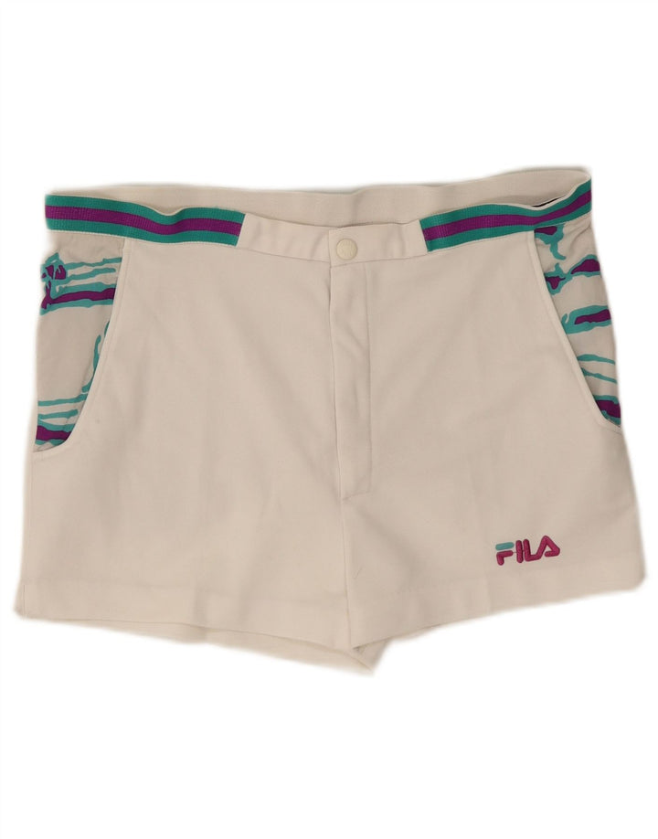 Ανδρικό σορτς Chino Fila IT 48 Medium W33 Λευκό ριγέ