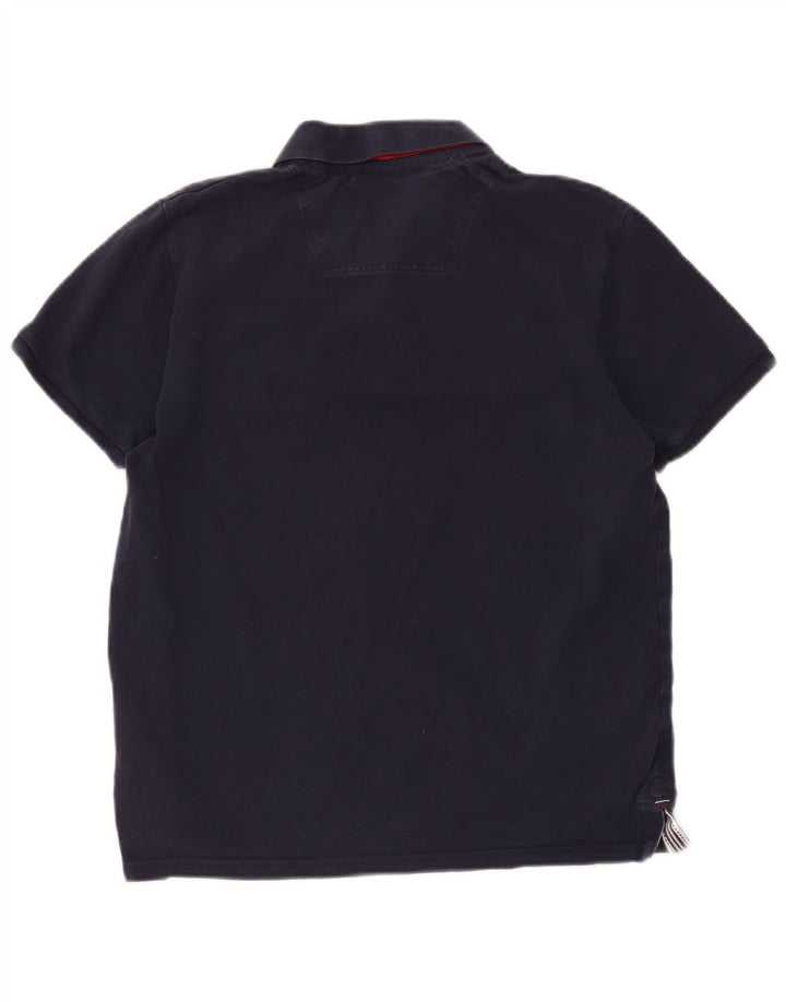 Joules Ανδρικό πουκάμισο Polo Slim Fit Βαμβακερό μεσαίο ναυτικό