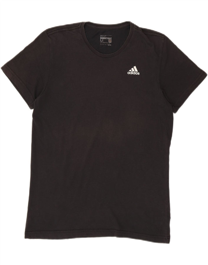 Ανδρικό T-Shirt Climalite Adidas Top Μεσαίο μαύρο βαμβακερό