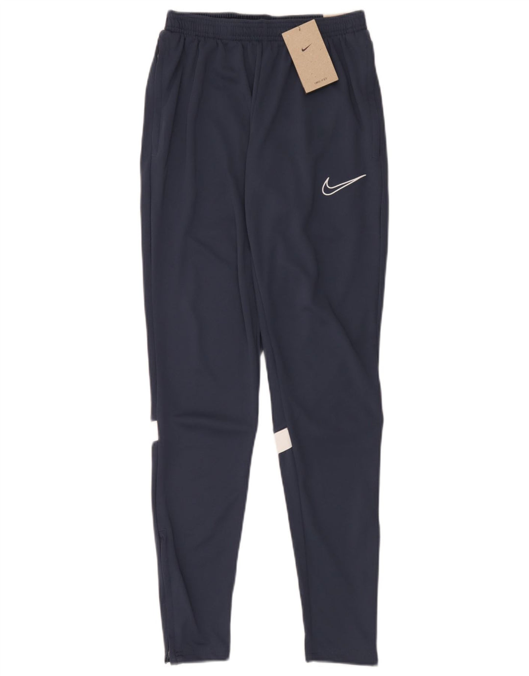 Ανδρικό παντελόνι αθλητικής φόρμας Nike Dri Fit Μικρό μπλε Navy Colorblock Πολυεστέρας