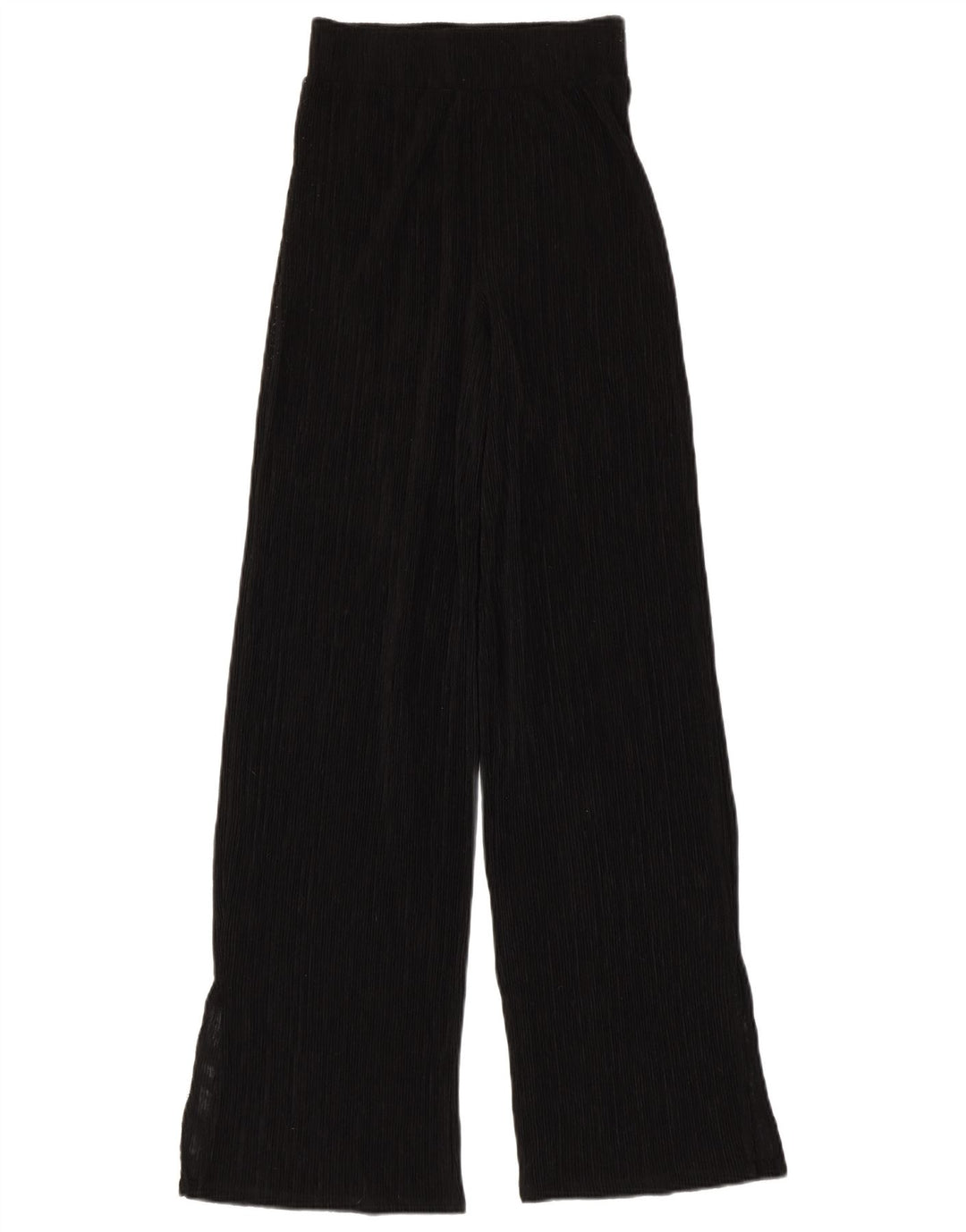 Zara Γυναικείο Παντελόνι See Through Leg Leg Small W24 L31 Μαύρο