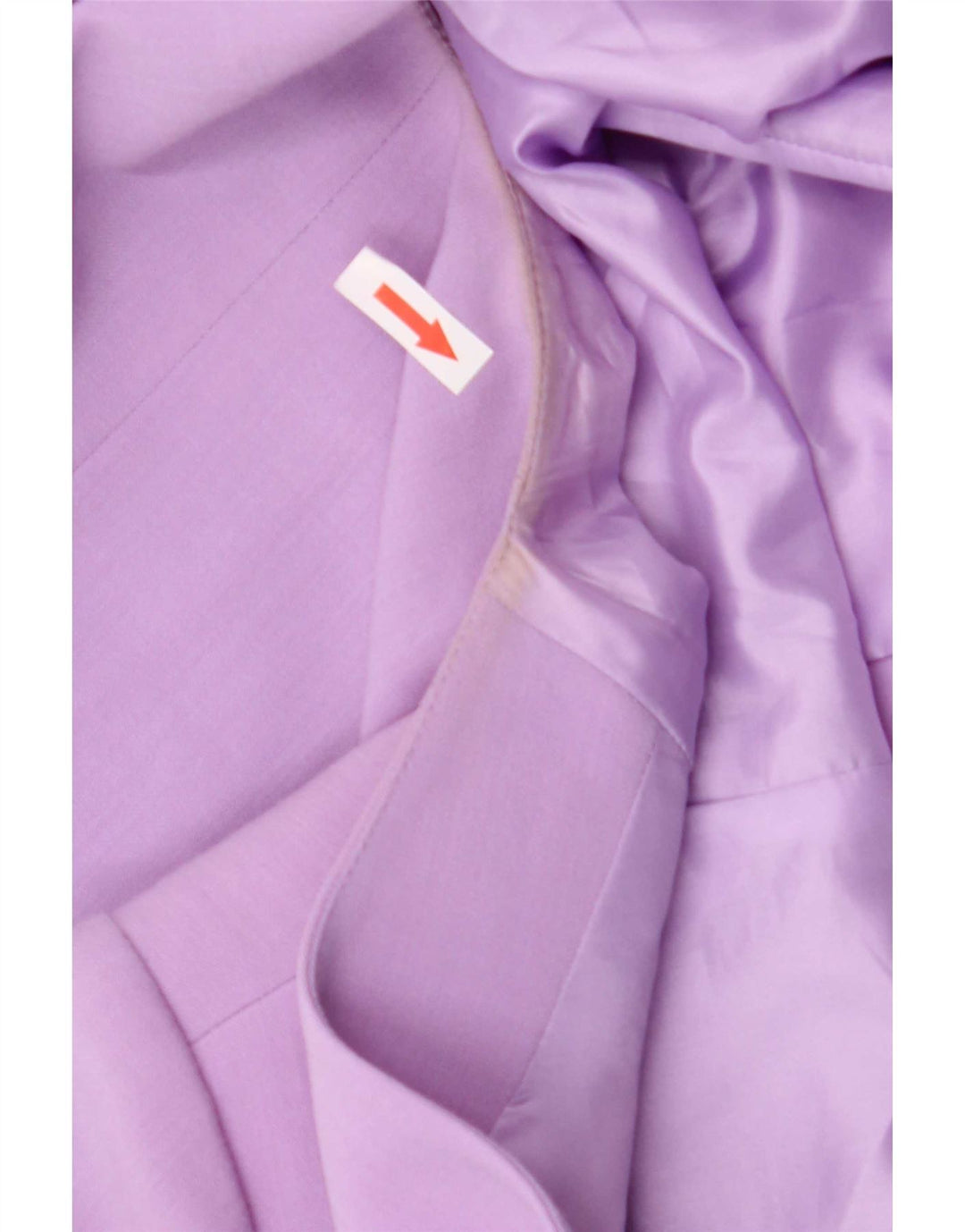 Jacques Vert γυναικείο σακάκι 1 κουμπιού UK 20 2XL Purple Polyester