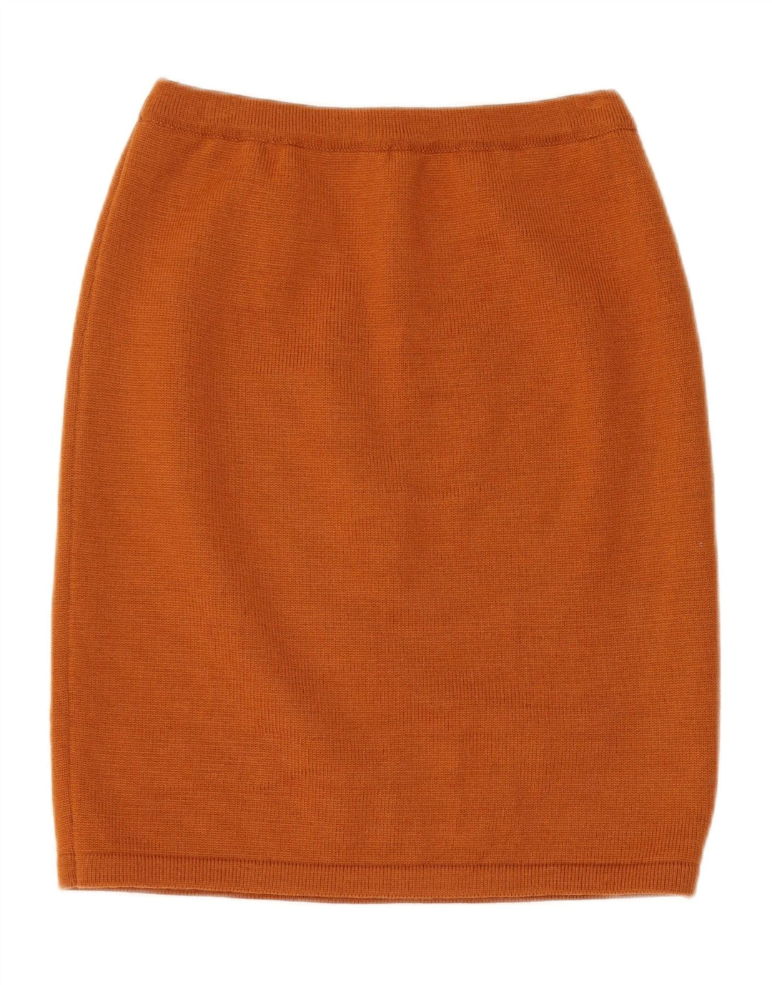 VINTAGE Γυναικεία Πλεκτή Φούστα 2 τεμαχίων UK 14 Medium W28 Καφέ Γεωμετρική