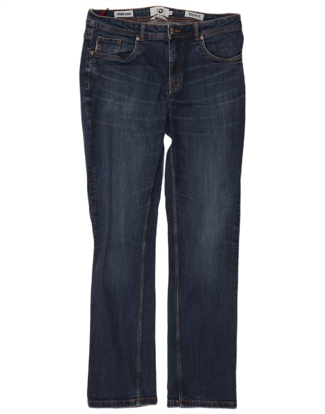 Ανδρικό τζιν Dack's Regular Straight IT 50 Large W34 L32 Μπλε βαμβακερό