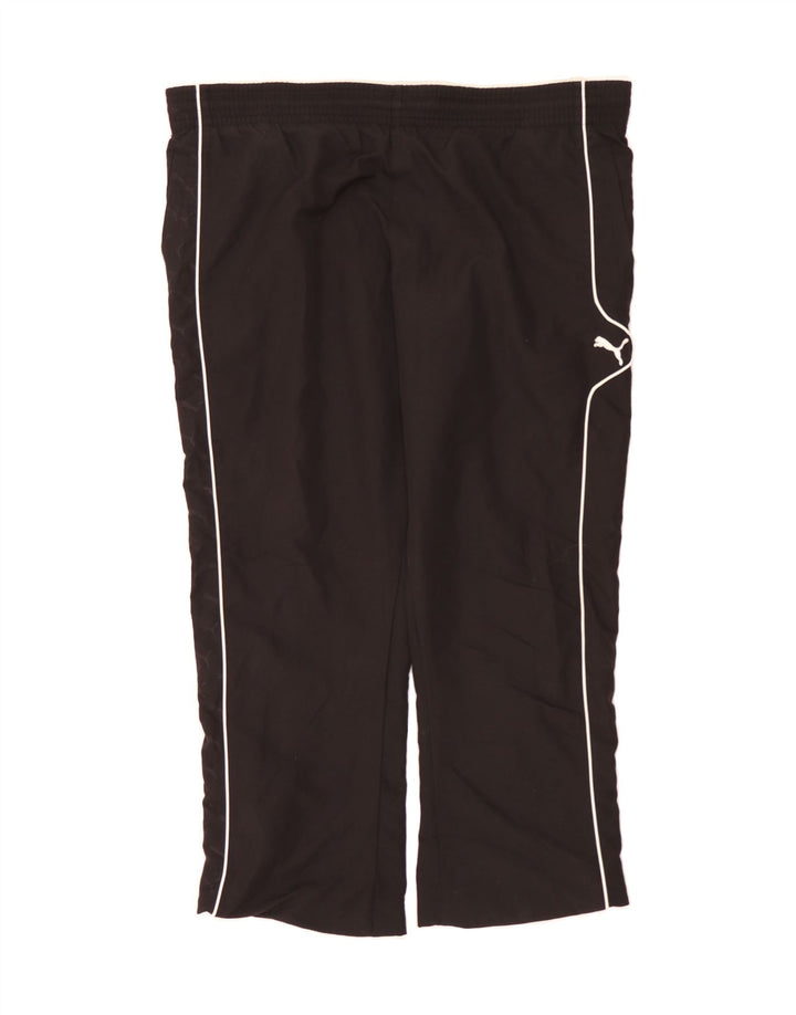 PUMA Mens Capri Tracksuit Trousers Large  Black Polyester Vintage Puma and Second-Hand Puma from Messina Hembry 
