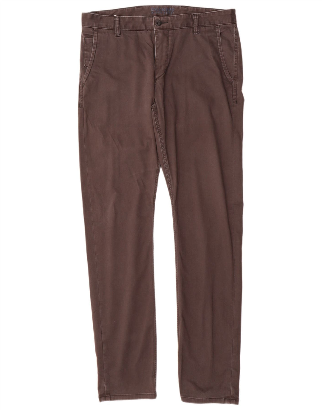 DOCKERS Ανδρικό παντελόνι Chino Slim W34 L34 Γκρι βαμβακερό