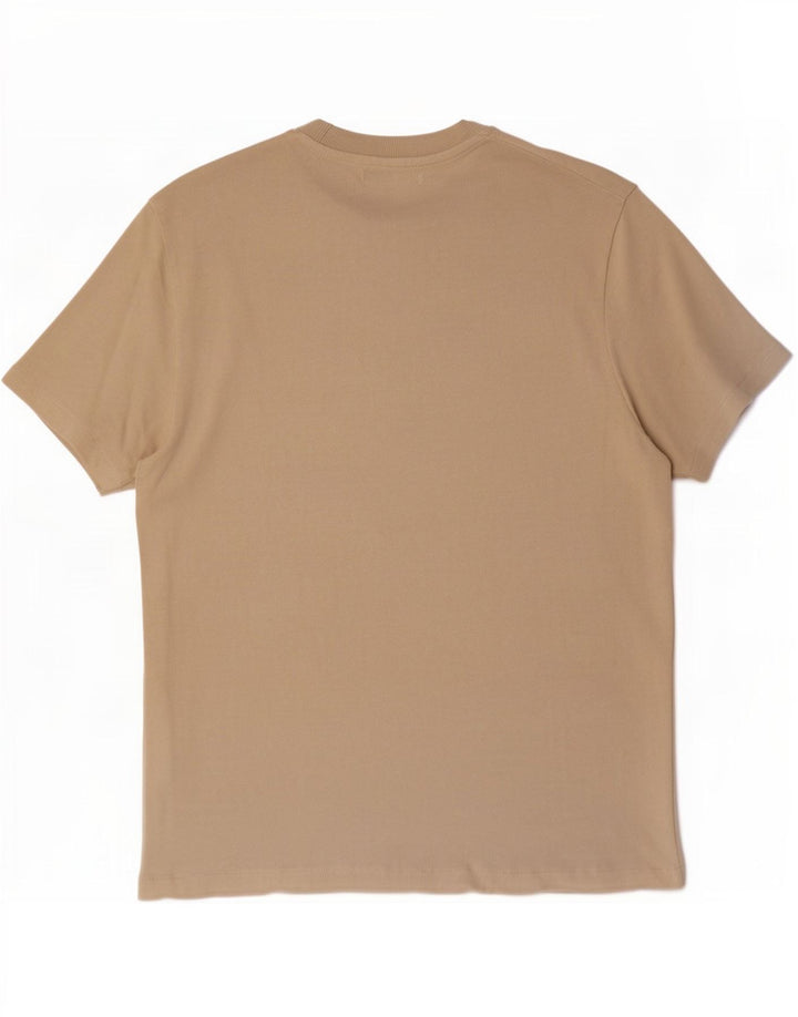Zara Ανδρικό T-Shirt Top Small Beige