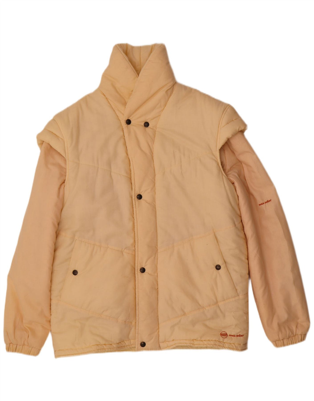 Vintage Ανδρικό μπουφάν UK 40 Large Beige Polyester