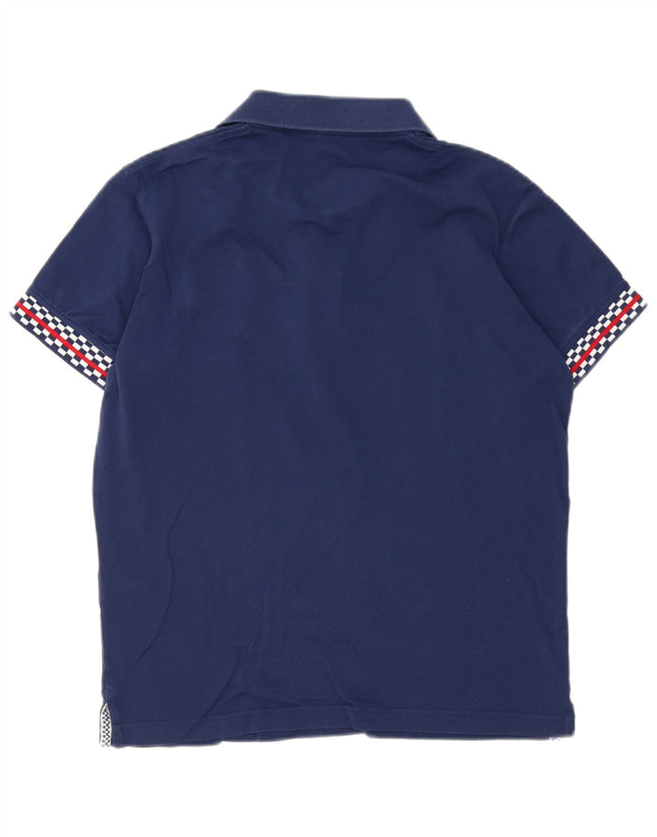 Ανδρικό μπλουζάκι πόλο Harmont & Blaine Μικρό Βαμβακερό Navy Blue