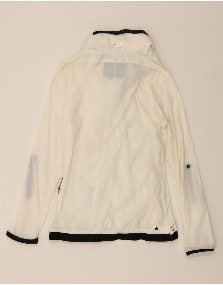 G-STAR Womens Utility Jacket UK 14 Medium White Colourblock Polyamide Vintage G-Star and Second-Hand G-Star from Messina Hembry 