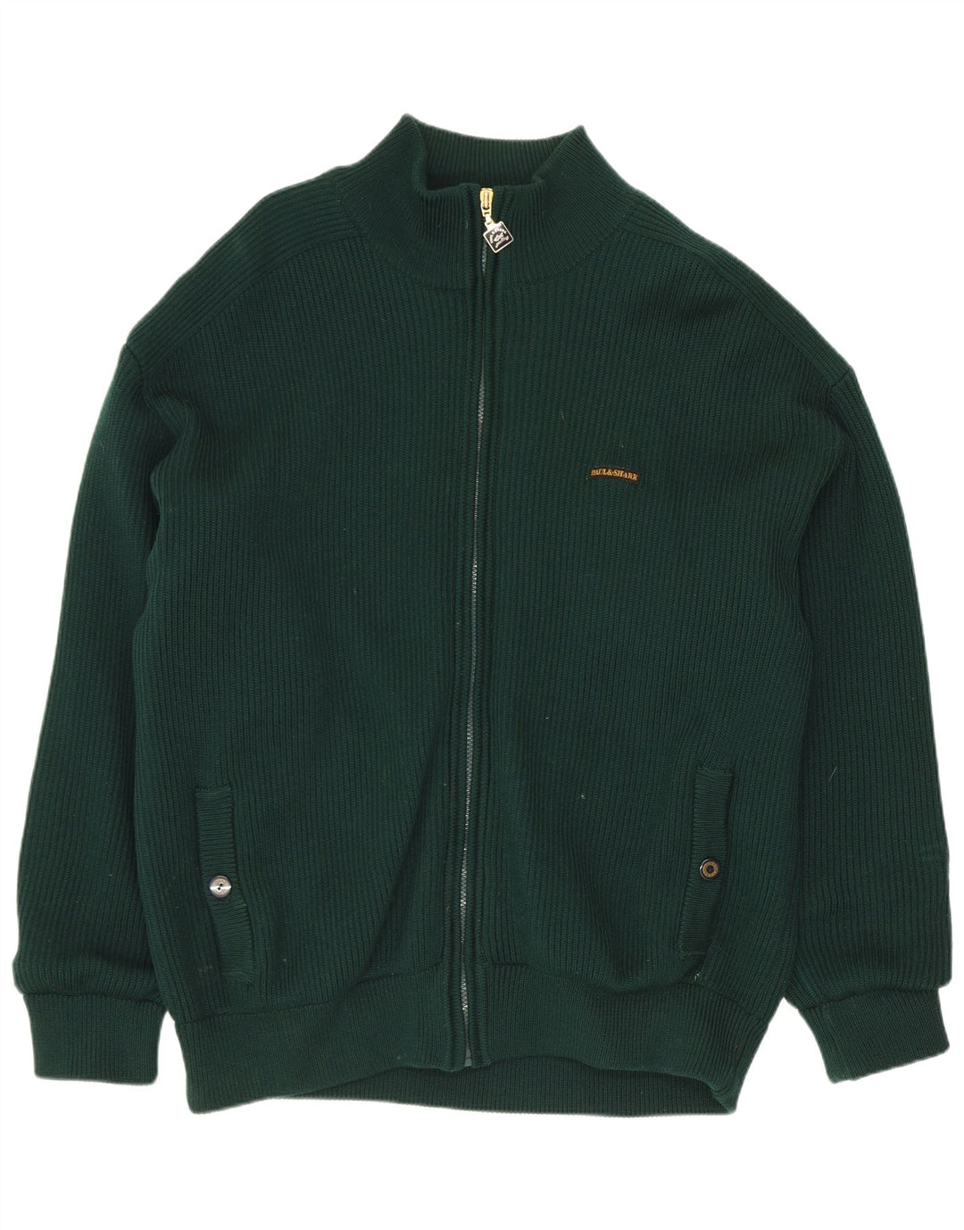 Ανδρικό πουλόβερ με ζακέτα Paul & Shark XL Green Modern