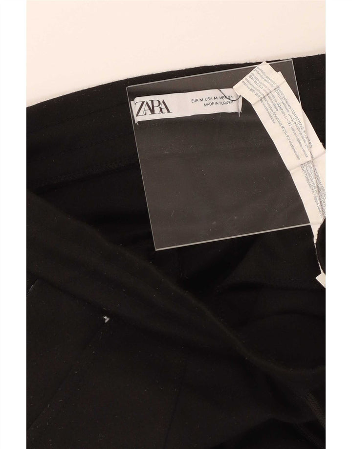 Ανδρική φόρμα Zara Παντελόνι Joggers Μεσαίο Μαύρο Πολυεστέρα