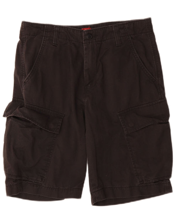 Levi's Mens Cargo Shorts W30 Medium Black Cotton