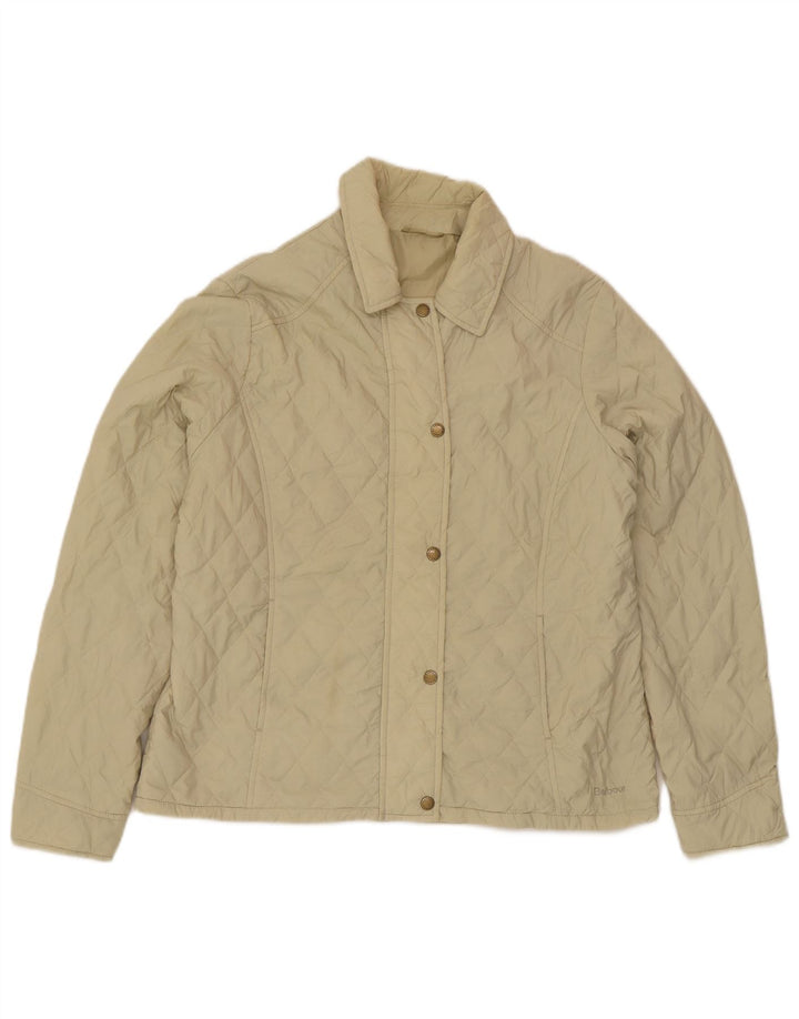 Γυναικείο καπιτονέ μπουφάν Barbour UK 18 XL Khaki Polyamide