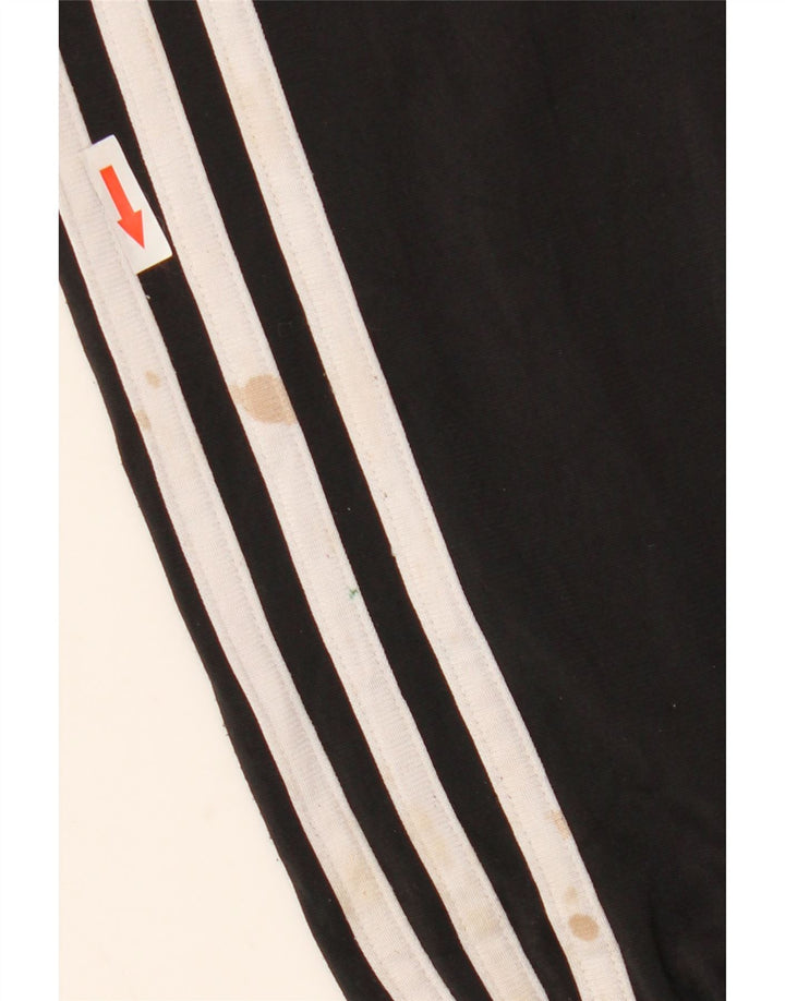 Ανδρική αθλητική φόρμα Adidas Top μπουφάν μεγάλο μαύρο πολυεστέρα