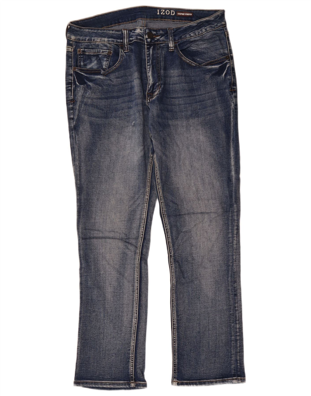 Ανδρικό Izod Comfort Stretch Slim Jeans W34 L30 Μπλε βαμβακερό