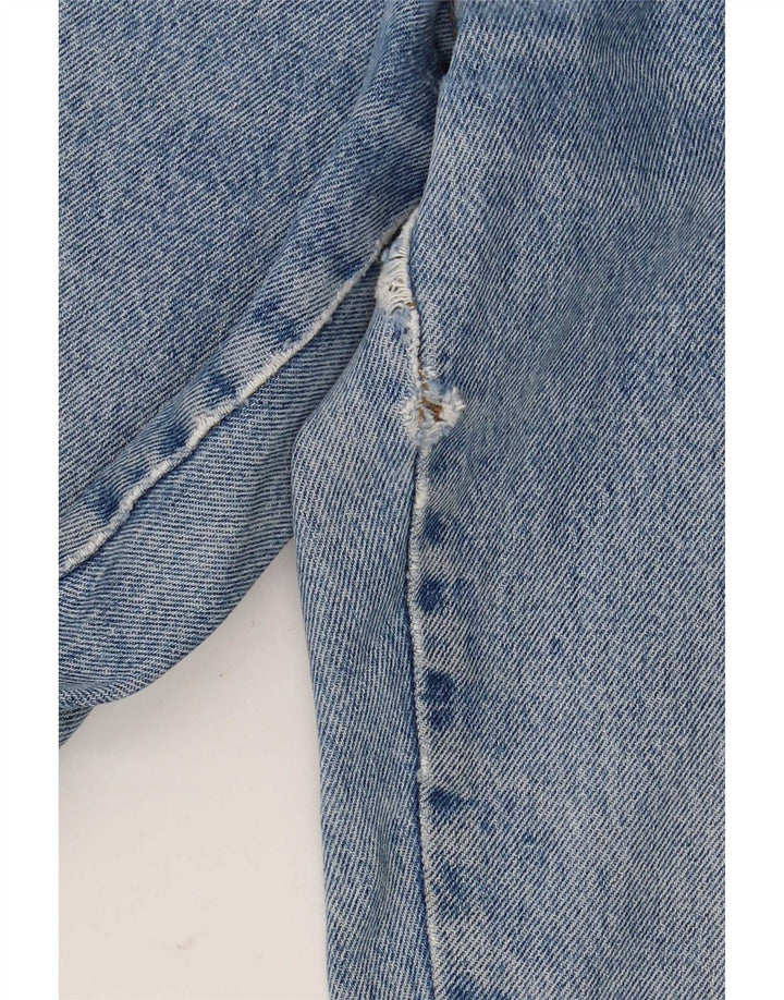 Vintage Γυναικείο Tapered Jeans Medium W28 L29 Μπλε βαμβακερό