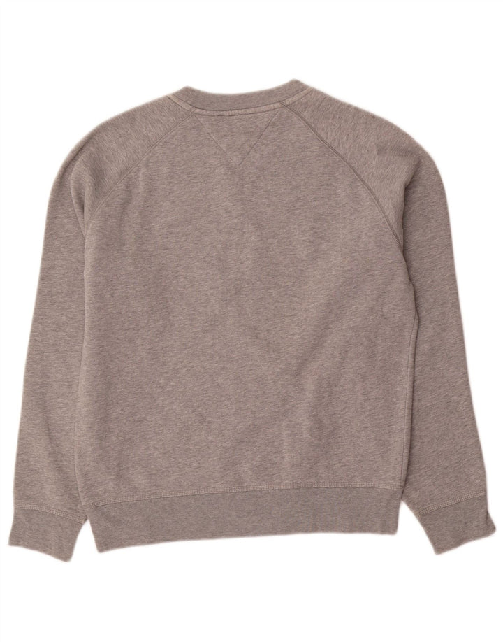 Ανδρικό φούτερ Tommy Hilfiger Jumper από βαμβακερό μικρό γκρι χρώμα