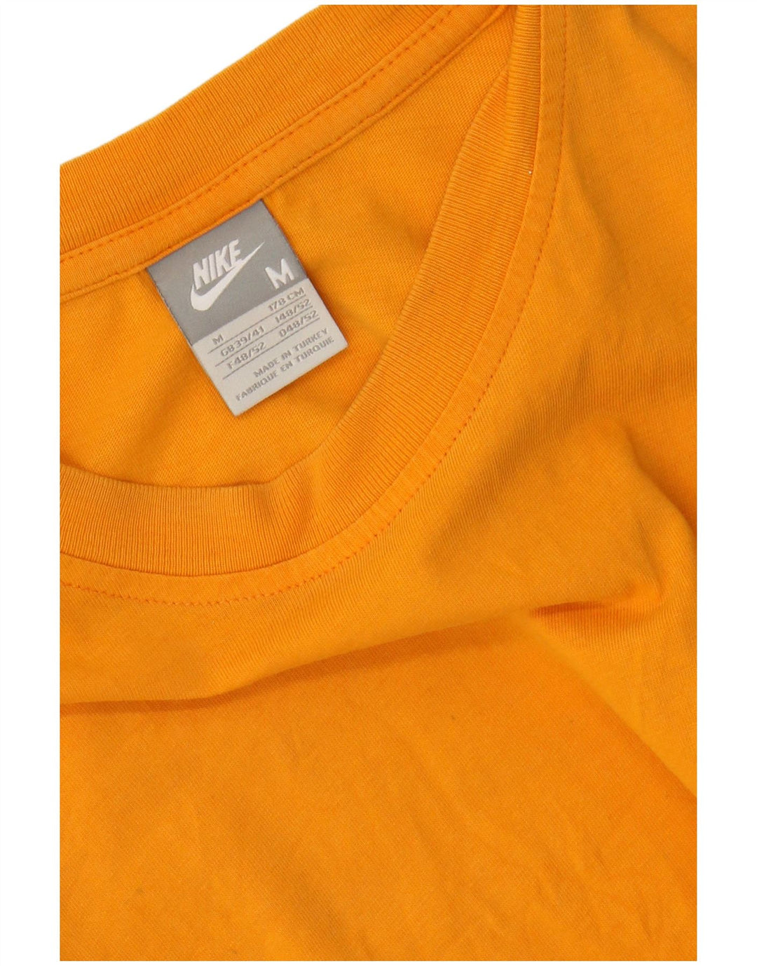 Ανδρικό T-Shirt NIKE Top UK 39/41 Medium Orange