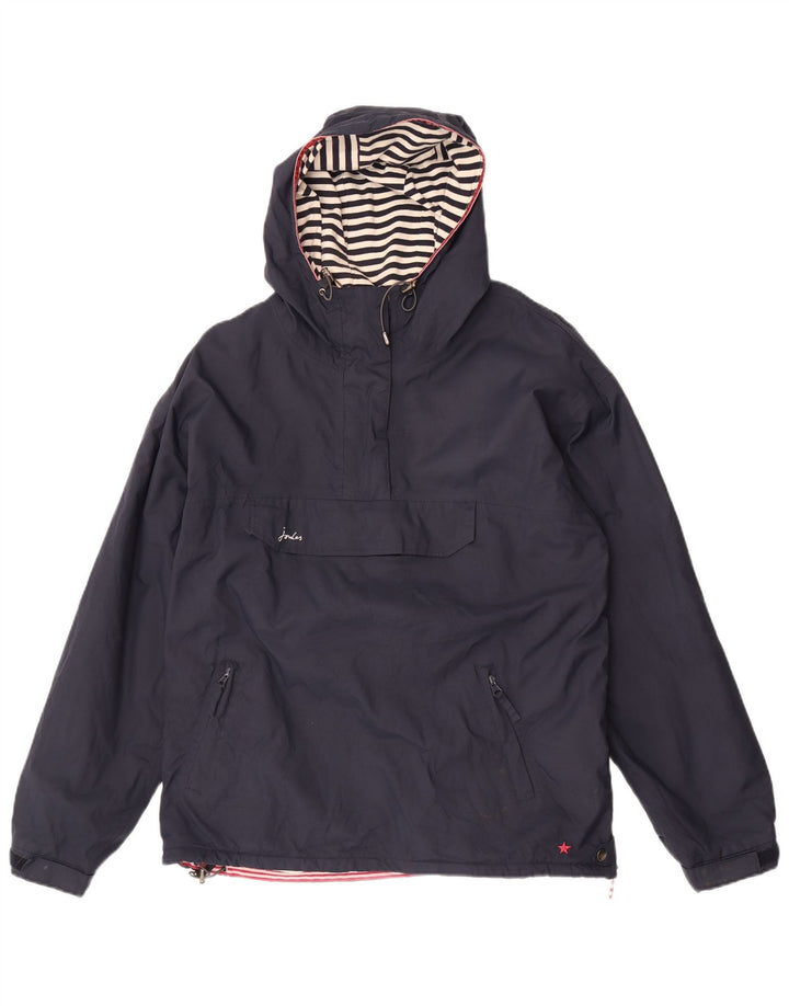 Joules Γυναικείο Μπουφάν Anorak Hooded Oversized UK 16 Large Navy Blue